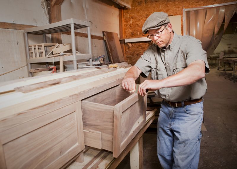 Fireplace Cabinet Installation in Fairfax, VA
