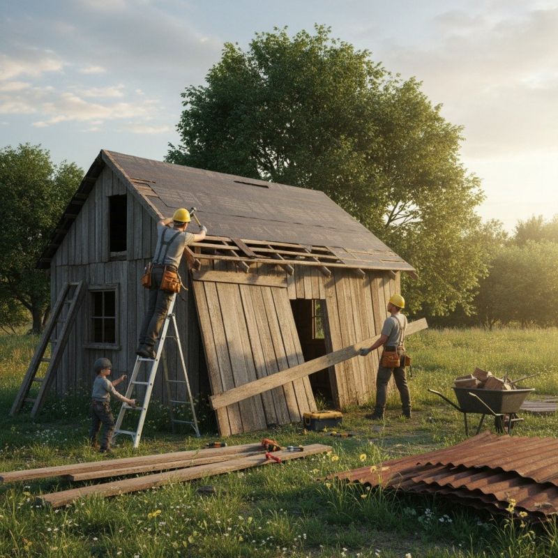 Shed Roof Repair in Kansas City, KS