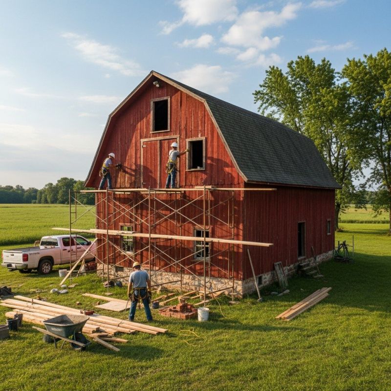 Barn Wall Repair in Wilmington, NC